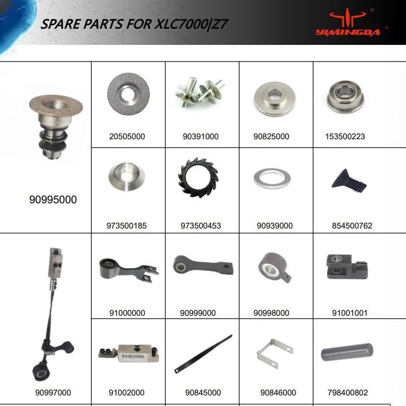 Related Products (XLC7000 Z7 parts Cutter Spare Parts)